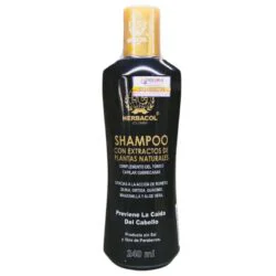 Shampoo Extractos Naturales 240 ml Herbacol