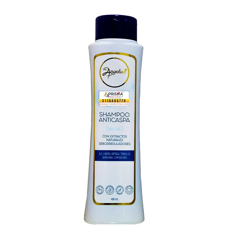 Shampoo Anticaspa 400 ml Anyeluz