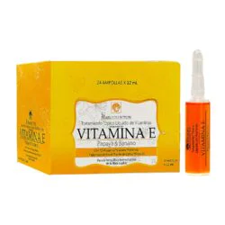 Vitamina E Cabello 24 ampollas