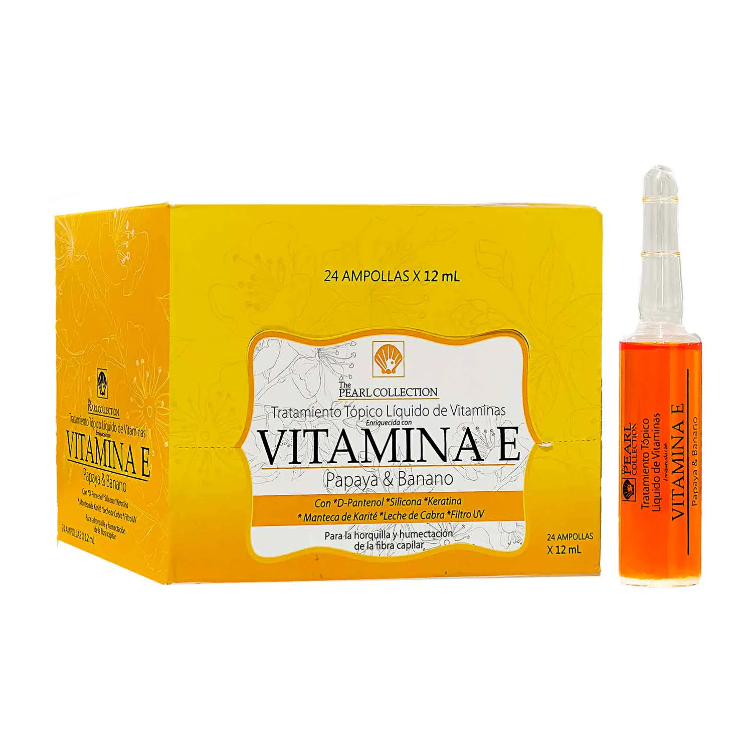 Vitamina E Cabello 24 ampollas