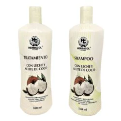 LECHE DE COCO SHAMPOO Y TRATAMIENTO